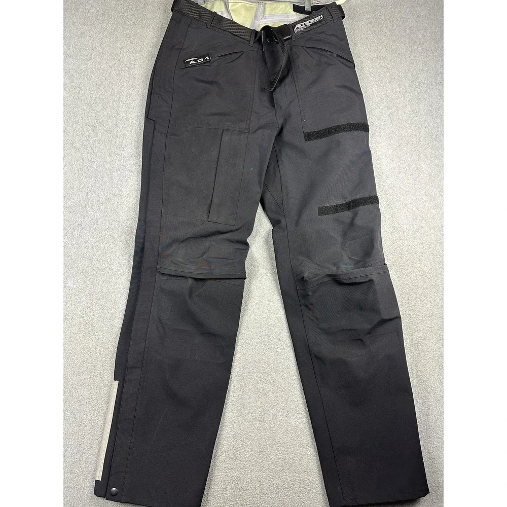 Aerostich AD-1 Pants Mens 36x34 Black Gore-Tex Motorcycle Cargo Waterproof Biker - Picture 1 of 14